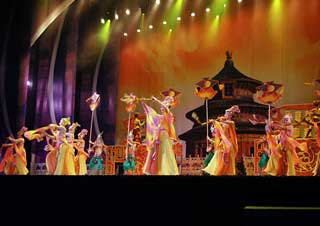 Espectáculos de Acrobacia en el Teatro Chaoyang