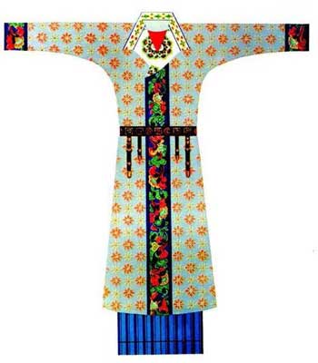 Historia de Vestido Chino: Calidoscopio de la Vestidura Tang