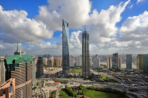 Shanghai World Financial Cente y Torre Jinmao