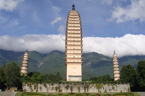 Tres Pagodas en Dali