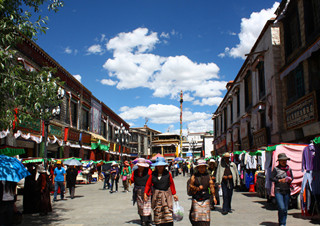 Calle Barkhor Lhasa
