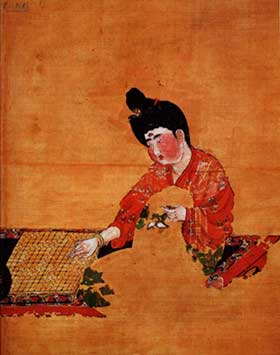 Yi Qi Shu Nu Tu (Doncellas juegan al Go), Ingeniosos Inventos de la Antigua China